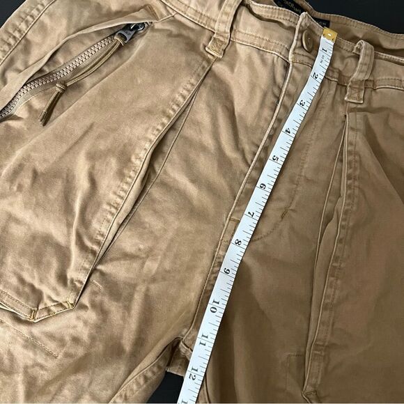 Abercrombie Fitch Pants Mens Tan 31x32 Slim Straight Utility Pockets F(15-01-08) - Picture 14 of 16
